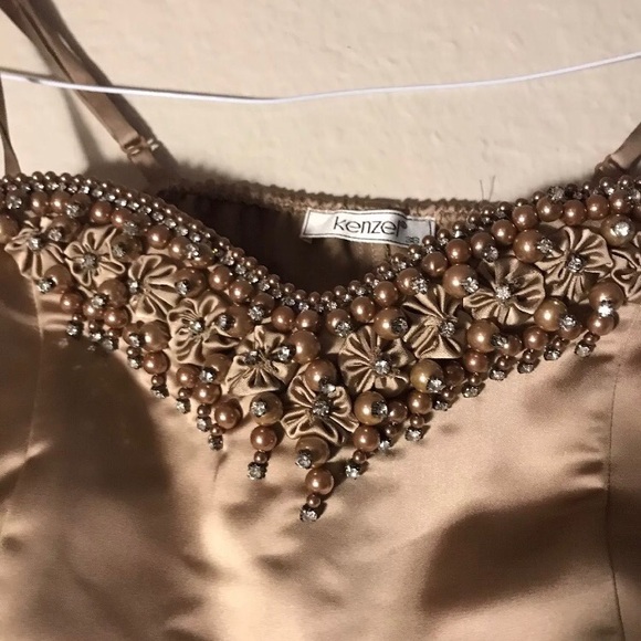 Kenzel Brown 3 Pc Skirt Suit size 38/8 - Picture 5 of 7